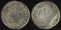 Brandenburg-Ansbach 2 Kreuzer Georg Friedrich - selten