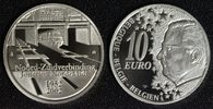 Belgien 10 Euro 50 Jahre Nord-Südverbindung in Brüssel