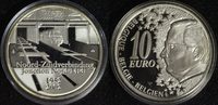 Belgien 10 Euro 50 Jahre Nord-Südverbindung in Brüssel