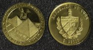 Kuba 5 Pesos 2005 PP* Pyramiden - Serie Die 7 Weltwunder - 1/25 Unze Gold 64,00 EUR 