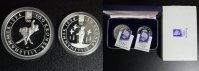 Norwegen Satz 50 & 100 Kronen 1991 PP/OVP*...