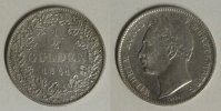 Württemberg 1/2 Gulden 1841 ss 