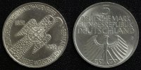 BRD 5 Mark 1952 vz-st/f.Kr. Germanisches Museum 485,00 EUR 