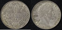 Bayern 1/2 Gulden 1843 ss-vz Halber Grosch...