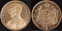 Belgien 20 Francs 1914 vz Albert I. 330,00 EUR 