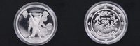 Griechenland 10 Euro Oly. Athen Gewichtheben