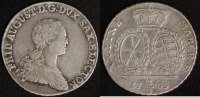 Sachsen 2/3 Taler Friedrich August III.