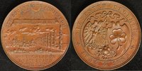Nürnberg-Fürth Br-Medaille 50 Jahre Eisenbahn