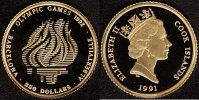 Cook Island 250 Dollar Olympiade Albertville