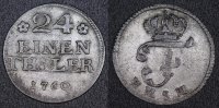 Mecklenburg-Schwerin 1/24 Taler 1760 f.ss 
