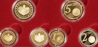 Monaco 8 Cent KMS im orig. Etui Kursmünzensatz Monaco 2005 im original Etui Picture