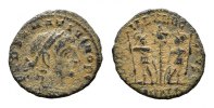 MÜNZEN DER RÖMISCHEN KAISERZEIT Æ 3-4, Constantinus I., 306-337 für Delmatius.