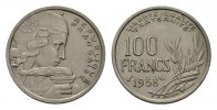 FRANKREICH 100 Francs 4. Republik, 1945-1958.