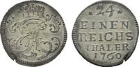 SACHSEN 1/24 Taler Ernst Friedrich Karl, 1745-1780.