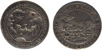 Sachsen-Coburg-Saalfeld Silberabschlag Silberabschlag v. Dukaten 1745