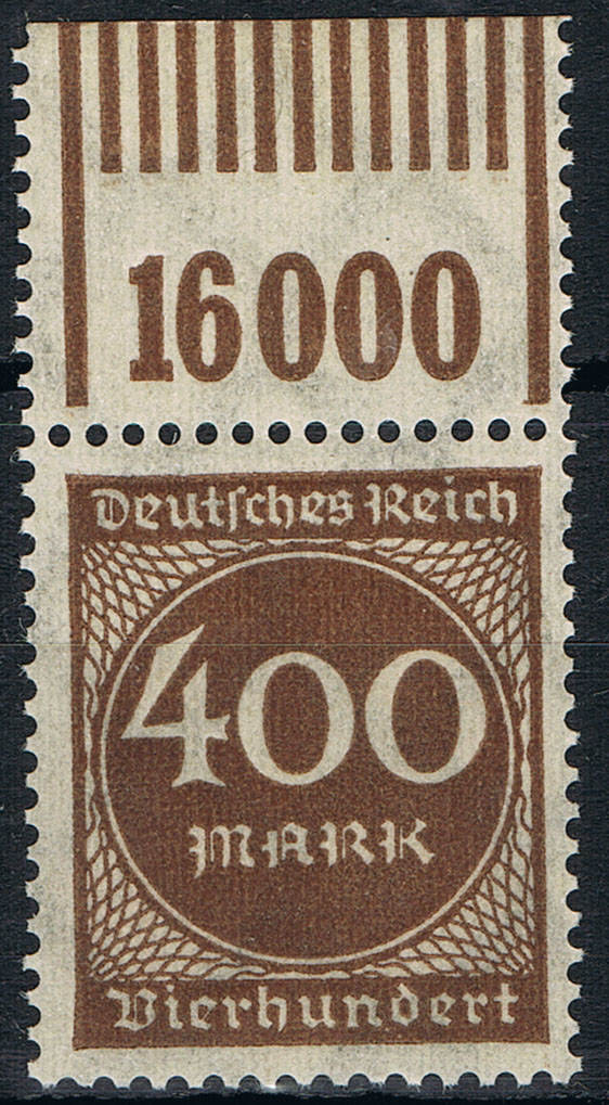 400 Mark 1923 Deutsches Reich Mi Nr 271 WOR 1 11 1 Freimarken