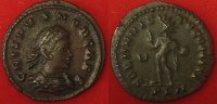 Römische Kaiserzeit - Crispus Follis AE-Follis des Crispus, Rv: Sol steht nach links, SOLI INVICTO COMITI