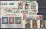 Liechtenstein Liechtenstein, Jahrgang 1988 komplett, Gestempelt