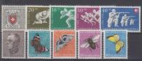 Schweiz Schweiz, Jahrgang 1950 komplett, Postfrisch
