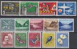 Schweiz Schweiz, Jahrgang 1956 komplett, Postfrisch
