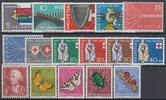 Schweiz Schweiz, Jahrgang 1957 komplett, Postfrisch