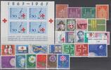Schweiz Schweiz, Jahrgang 1963 komplett, Postfrisch