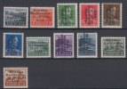 Albanien 1 Q. - 5 Fr. (11 Werte) Albanien 1939, Michel-Nummer 284 bis 294, Postfrisch