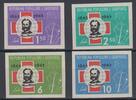 Albanien 1,5 - 10 Lek.(4 Werte) Albanien 1963, Michel-Nummer 721 - 724, Postfrisch