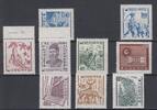 Südkorea 0,40 - 100 Won (9 Werte) Südkorea 1963, Michel-Nummer aus 381 bis 392, Postfrisch