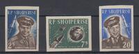 Albanien 2,50 Lek. - 20 Lek. (3 Werte) Albanien, Michel-Nummer 731 - 733, Wostok 3, Postfrisch