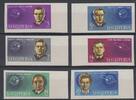 Albanien 3 Lek. - 20 Lek. (6 Werte) Albanien, Michel-Nummer 757 - 762 B, Sowjetische Kosmonauten, Postfrisch