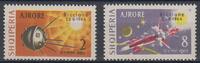 Albanien 2 Lek. - 8 Lek. (2 Werte) Albanien, Michel-Nummer 857 - 858, Briefmarkenaustellung Riccione, Postfrisch