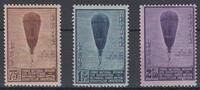 Belgien 75 c. - 2,50 Fr. Belgien, Michel-Nummer 344 - 346, Wissenschaftliche Untersuchungen (F.N.R.S.)