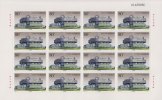 Volksrepublik China Michel-Nr. 3405-3409, Kleinbogensatz, "Museen", Postfrisch