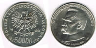 Polen 50000 Zloty Poland 50000 Zlotych 1989, 70th anniversary of independance - pilsudzki"