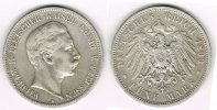 Preußen 5 Mark Preußen 5 Mark 1899 A, Wilhelm II., Erhaltung siehe Scan!