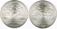 Tschechoslowakei 50 Kronen czechoslovakia, "communist party - 30th anniversary of 9th congress",