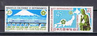 Neukaledonien 2 Werte Nouvelle Caledonie, 2 Marken Weltausstellung Expo 70 - Osaka