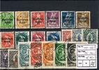 Deutsches Reich 20 Werte (5 Pf. bis 20 Mark) Mi.-Nr. 119-138 I, April. Freimarken, Gestempelt. Kompletter Satz