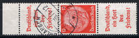 Deutsches Reich 1 Wert Deutsches Reich, Mi.-Nr. S 144, Zusammendruck, Hindenburg,