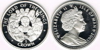 Isle of Man 1 Crown Isle of Man 1 Crown 2003, Herr der Ringe, PP.