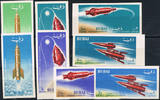 Dubai 1 NP - 2 Rials Michel-Nr. 71 - 78 B, Raumfahrt, Postfrisch