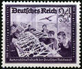 Deutsches Reich von 24 + 36 Pfennig Deutsches Reich, Mi.-Nr. 893 IV, F2 Kameradschaftsblock...
