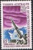 Französische Gebiete in der Antarktis 20 Francs Michel-Nr. 35, "1. Raketenstart in der Antarktis" postfrisch.