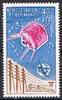 Neukaledonien 40 Francs Michel-Nr. 412, "100 Jahre Internationale Fernmeldeunion" Postfrisch.
