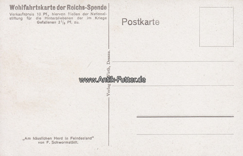 Deutsches Reich O J Ansichtskarte Postkarte Künstlerkarte von F