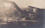 Frankreich Fotokarte/Zerstörte Brücke
