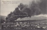 Pagny-Sur-Moselle/Lothringen/Frankreich Ansichtskarte/Postkarte/Pagny a. Mosel, Gesamtansicht./Brand vom 22. August 1915