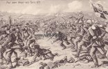 Deutsches Reich Künstlerkarte/Ansichtskarte/Postkarte/Auf dem Wege nach Paris. 1914.