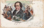 Deutsches Reich Litho/Ansichtskarte/Johann Wolfgang von Goethe